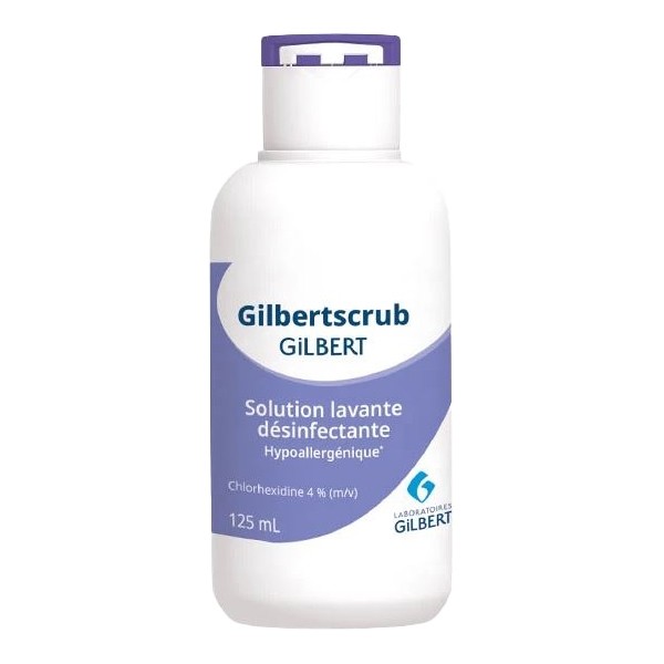 Gilbertscrub solution lavante désinfectante