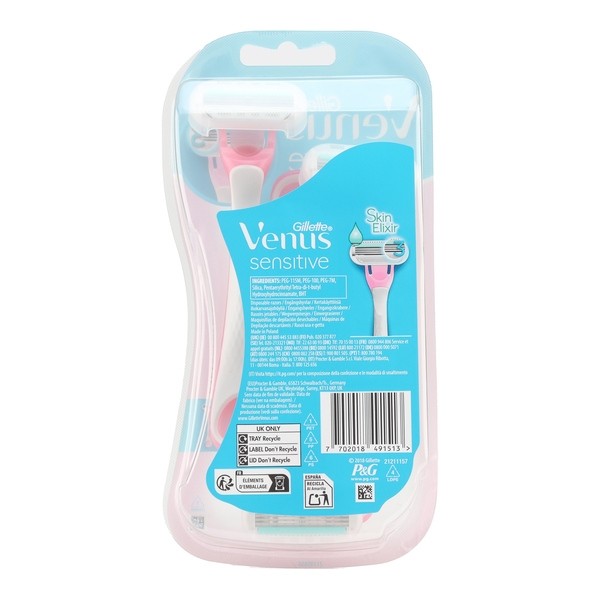 Gillette Venus Sensitive Rasoirs Jetables