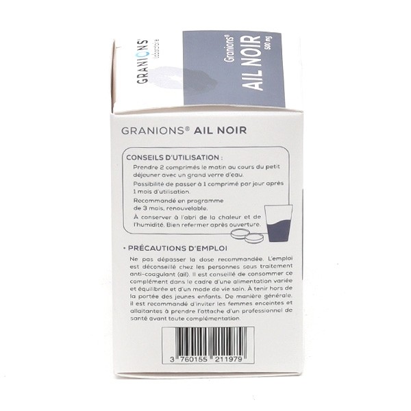 Granions Ail noir 500 mg comprimés