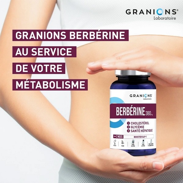 Granions Berbérine 380 mg gélules