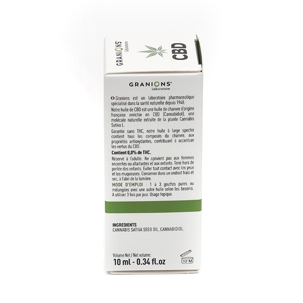 Granions Huile CBD 30 % gouttes