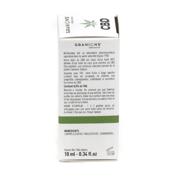Granions Huile CBD 40 % gouttes