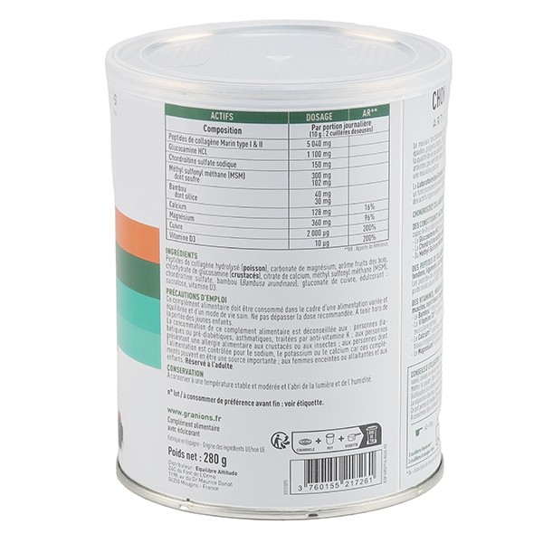 Chondrostéo+ Articulations collagène marin poudre