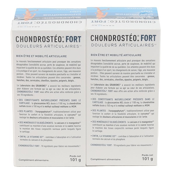 Chondrostéo+ Fort Douleurs articulaires comprimés
