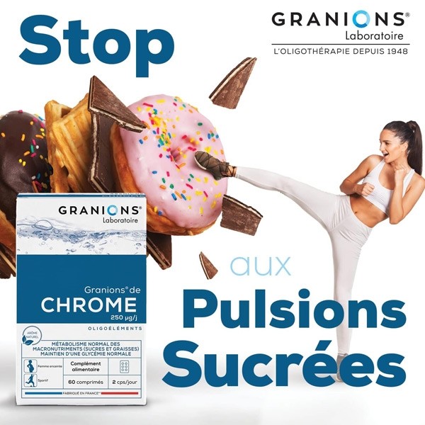 Granions Chrome 250 µg comprimés