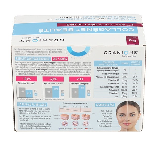 Granions Collagène + Beauté unidoses