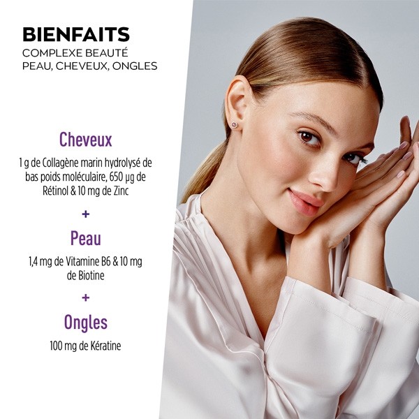 Granions Complexe beauté Peau Cheveux Ongles comprimés