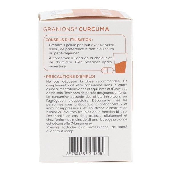 Granions Curcuma gélules