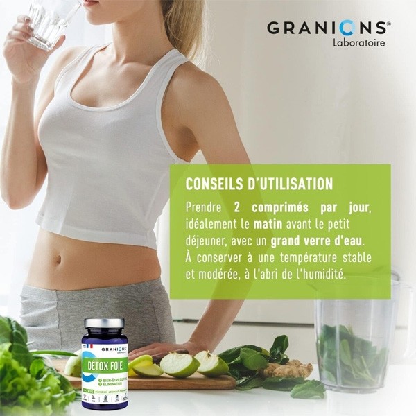 Granions Détox Foie 1000 mg comprimés