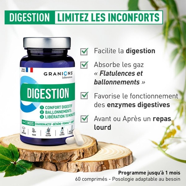 Granions Digestion comprimés