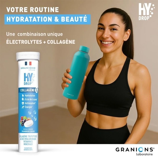 Granions Hydrop Collagène 1g comprimés