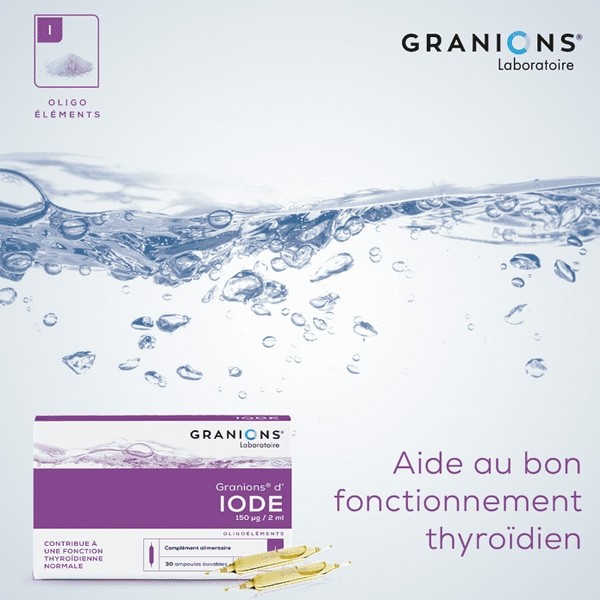 Granions Iode ampoules