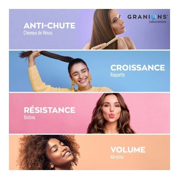 Granions Pro Keracys Cheveux Kératine 1000 mg comprimés