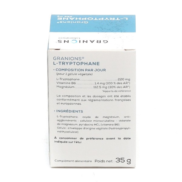 Granions L Tryptophane 220 mg gélules