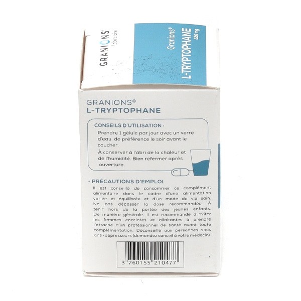 Granions L Tryptophane 220 mg gélules