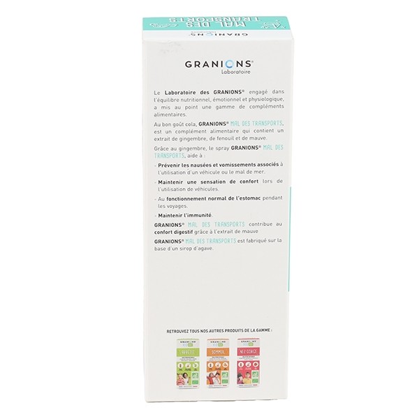 Granions Mal des transports spray
