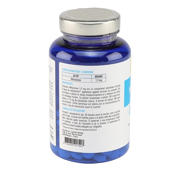 Granions Mélatonine 1,9 mg comprimés
