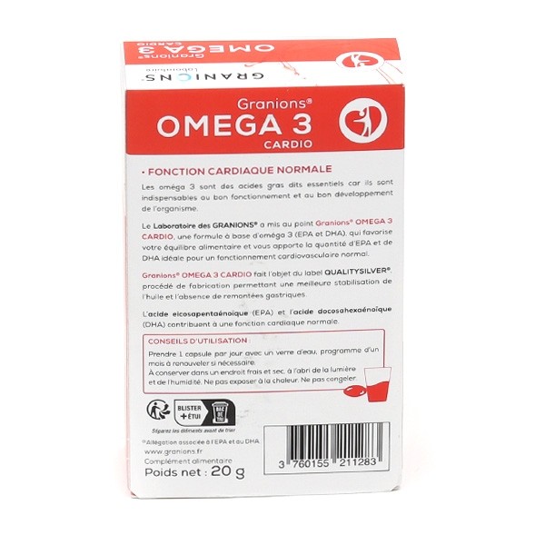 Granions Omega 3 Cardio capsules