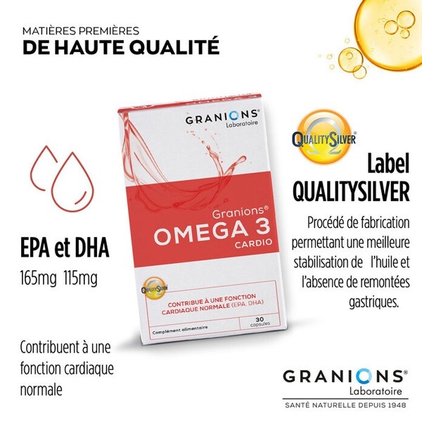 Granions Omega 3 Cardio capsules