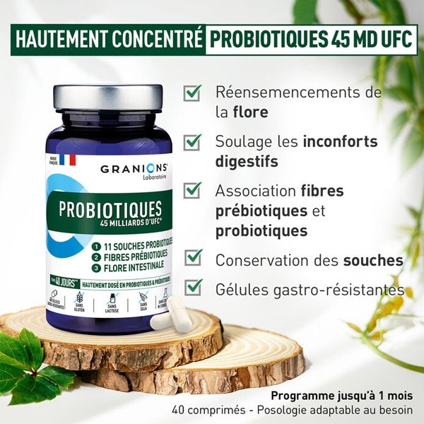 Granions Probiotiques gélules