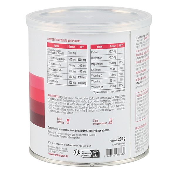 Granions Veinomix Fort poudre