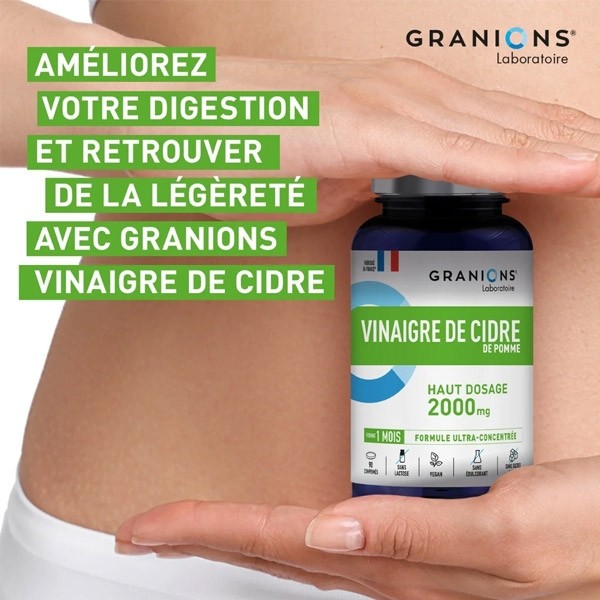 Granions Vinaigre de cidre 2000 mg comprimés