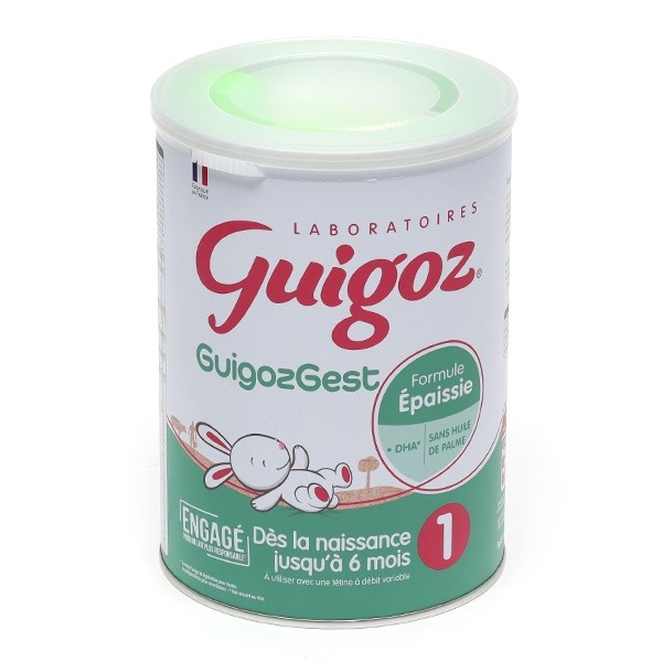 GuigozGest Formule Epaissie lait en poudre 1er âge