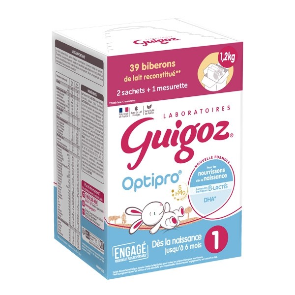 Guigoz Optipro lait 1er âge