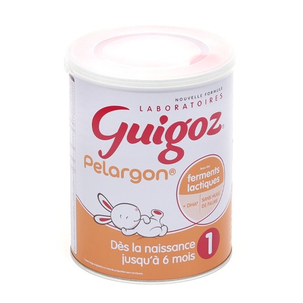 Guigoz Pelargon lait 1er âge
