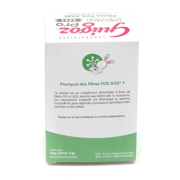 Guigoz Pro Bébé Fibres FOS GOS sachets
