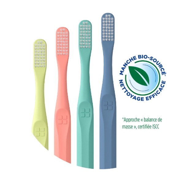 Gum Brosse à dents biosourcée medium Classic 410