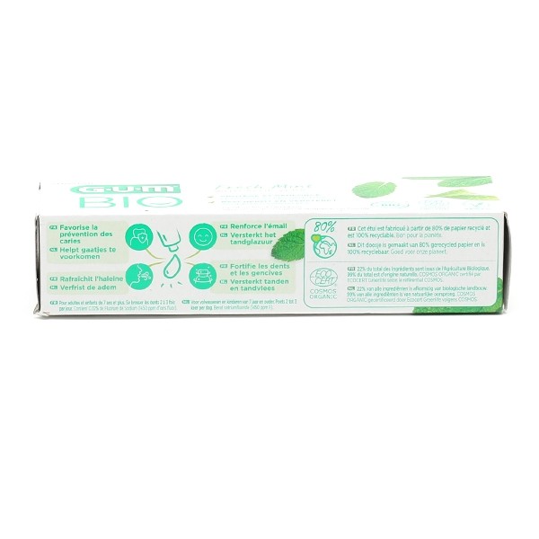 Gum gel dentifrice Bio