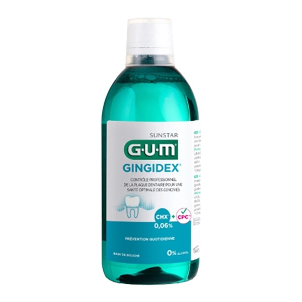 Gum Gingidex 0.06 % bain de bouche