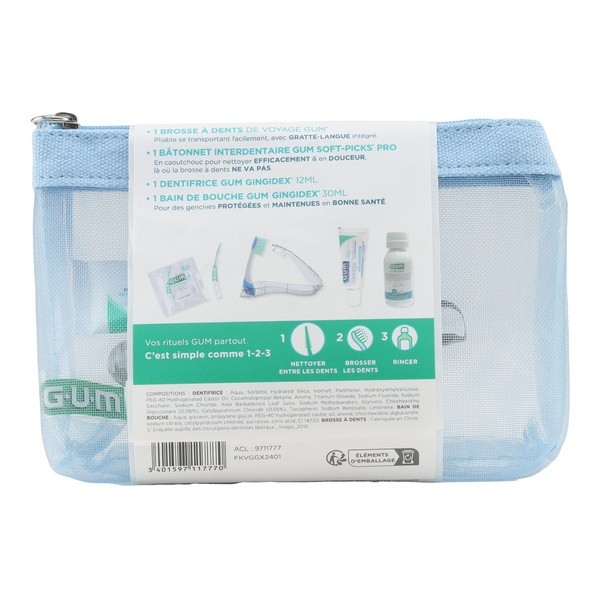 Gum Kit voyage Protection gencives