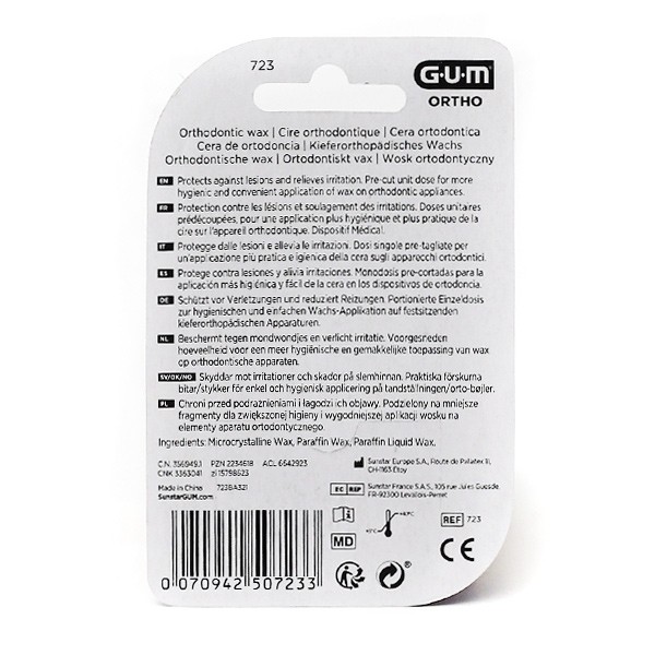 Gum Ortho cire orthodontique