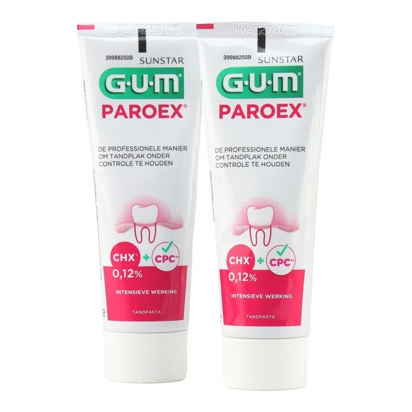 Paroex gel dentifrice anti-plaque
