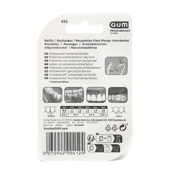 Gum Proxabrush Classic brossette interdentaire