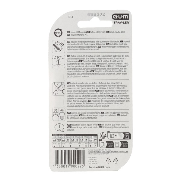 Gum Trav-Ler brossette interdentaire conique