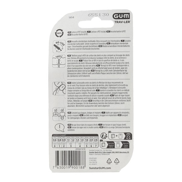 Gum Trav-Ler brossette interdentaire conique