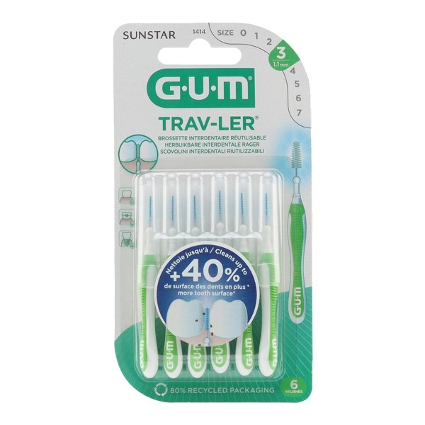 Gum Trav-Ler brossette interdentaire conique