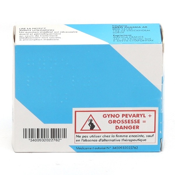 Gyno Pevaryl 150 mg ovule pour mycose