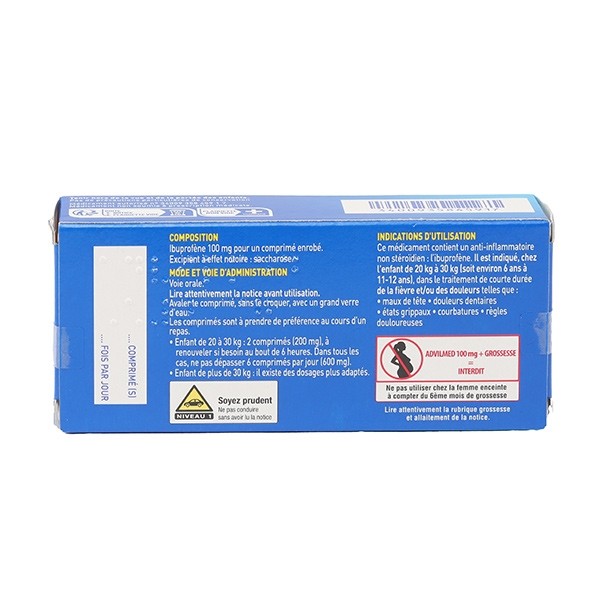 Advilmed 100 mg comprimé