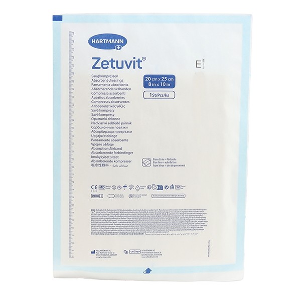 Hartmann Zetuvit E pansements absorbants stériles 15 unités