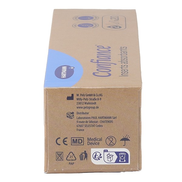 Confiance Inserts absorbants 2 gouttes