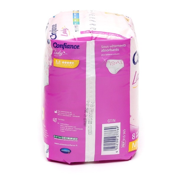 Confiance Lady Sous vêtements 5 gouttes