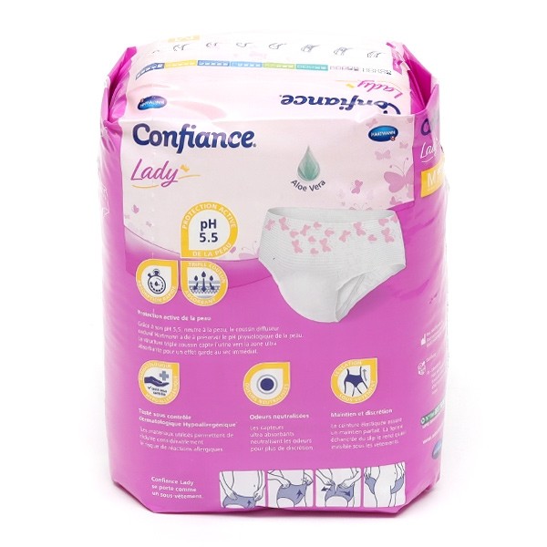 Confiance Lady Sous vêtements 5 gouttes