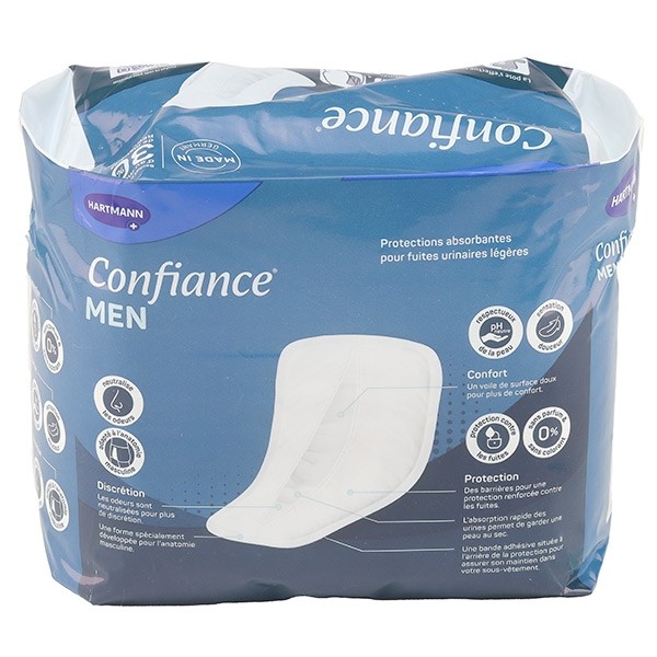 Confiance Men protections absorbantes 3 gouttes