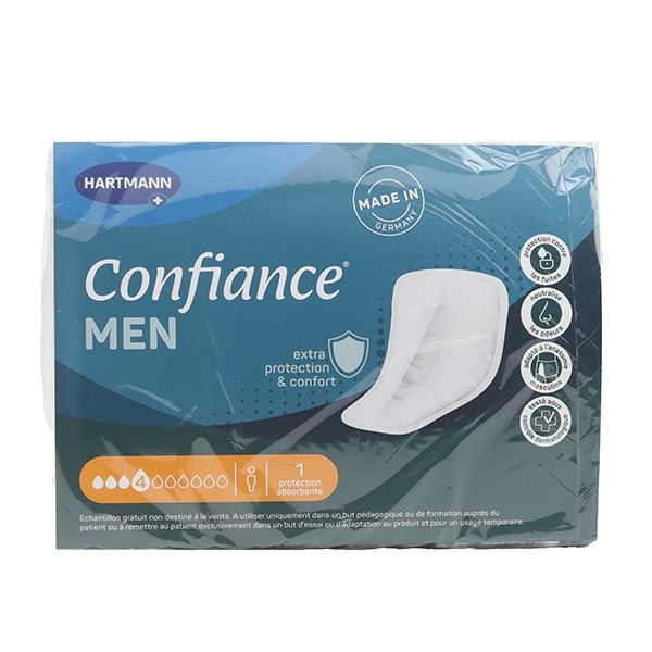Confiance Men protections anatomiques 4 gouttes