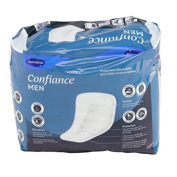 Confiance Men protections anatomiques 4 gouttes