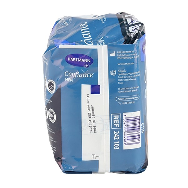 Confiance Men protections anatomiques 4 gouttes